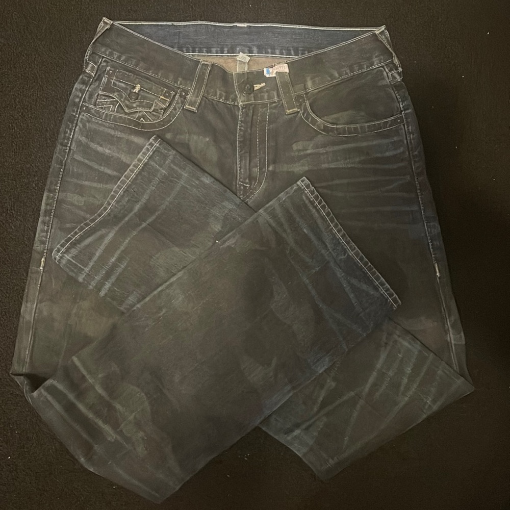 True religion pants (blu camo)